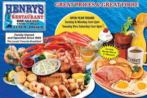 Henry's Restaurant Deals & Promos - Kitty-Hawk.com