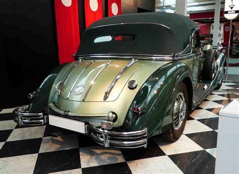 Horch Cabriolet Gesehen Im August Horch Museum Zwickau Juli