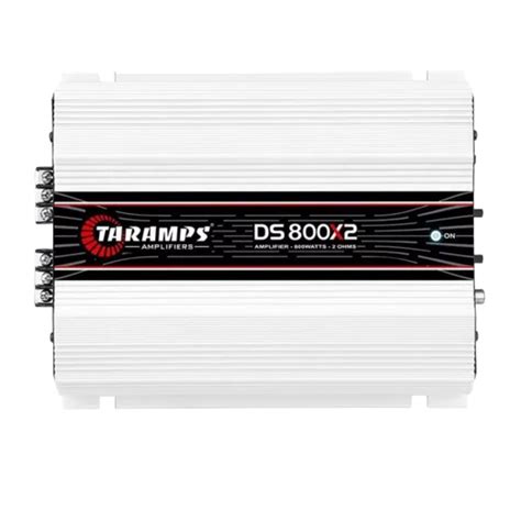 MÓDULO AMPLIFICADOR TARAMPS DS800X4 800W RMS 2 OHMS 4 CANAIS Compre