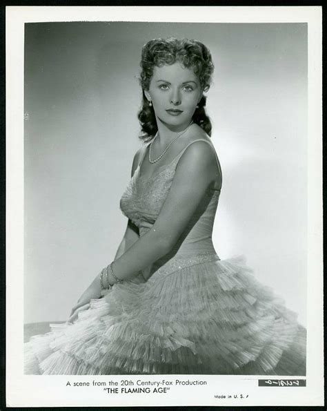 Jeanne Crain In Beautiful Portrait Original 1940s Dblwt Photo The