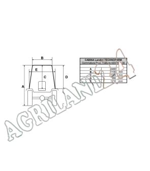 Cabina Per Trattore Landini Technofarm