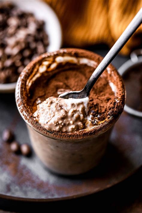 Vegan Tiramisu Overnight Oats Healthy GF