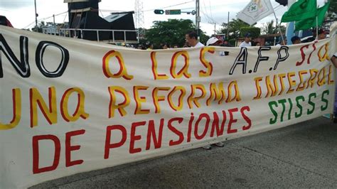 Fmln Exige Reforma De Pensiones En Marcha Del De Mayo