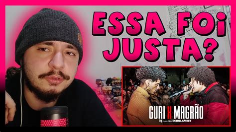 MAGRÃO X GURI SEGUNDA FASE 328ª Batalha da Aldeia REACT BAUEB