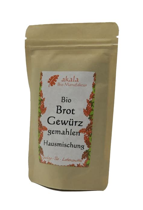 Brotgewürz Hausmischung BIO teekraut