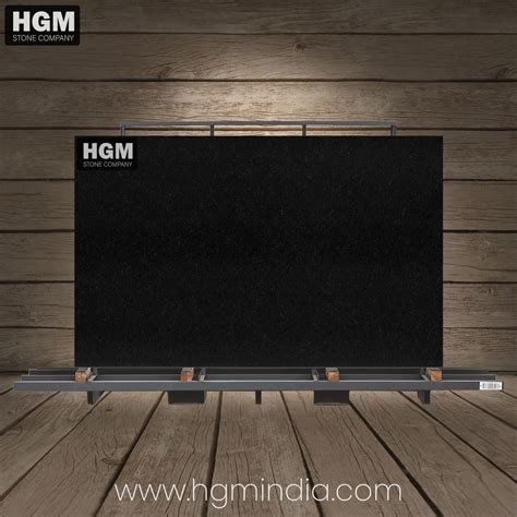 Black Pearl Granite Jumbo Slab Hind Grani Marmo