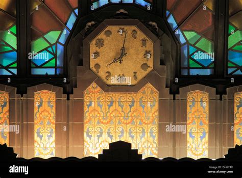 Canada Vancouver Marine Building Interior Stock Photo Alamy