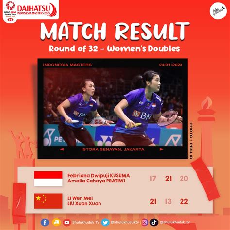 Bhulukhuduk Tv On Twitter Daihatsu Indonesia Masters Round Of