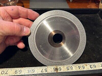 1 NOS Electroplated Borazon GRINDING WHEEL USA 4 921 X 157 X 866