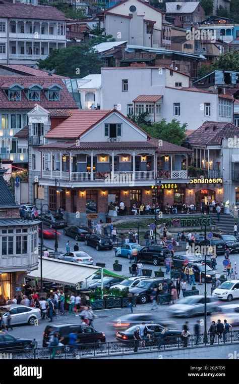 Georgia, Tbilisi. Old Town Stock Photo - Alamy