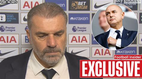 Ange Postecoglou Daniel Levy Makes Surprise Tottenham Sack Decision