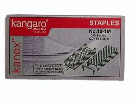 Silver Kangaro Stapler Pin No 10 Finish Type Matte At Rs 7piece In