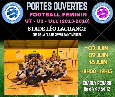 Actualité PORTES OUVERTES ECOLE DE FOOTBALL FEMININES club Football