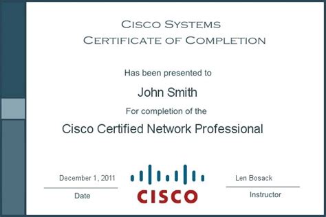 Gain The Cisco Certified Network Professional Ccnp Certification