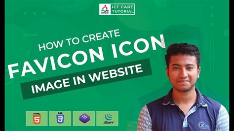 How To Create A Favicon Icon Using Html And Css Creating Favicon Icon