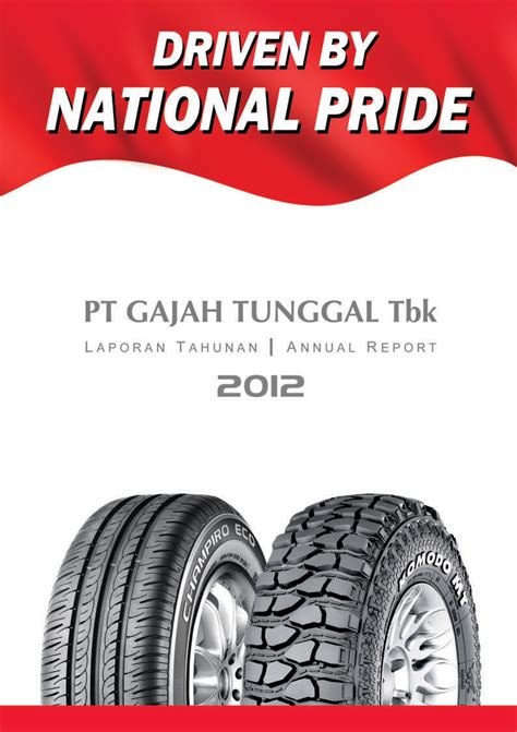 Annual Report Pt Gajah Tunggal Tbk