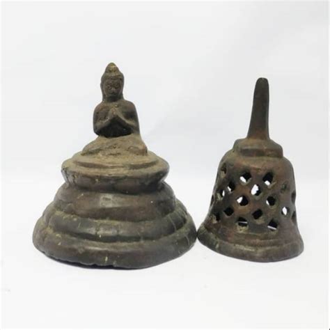 Jual Patung Miniatur Stupa Candi Borobudur Isi Buda Budha Kuningan