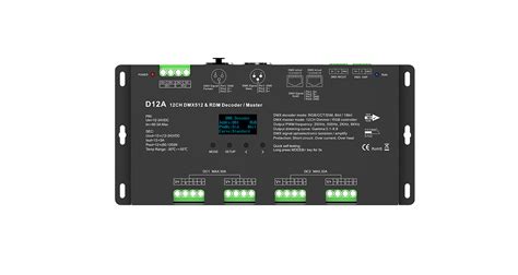 Ch A Vdc Cv Oled Dmx Decoder D A Boqi Led Driver Controller