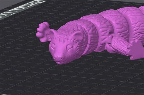 Stl File Articulating Ferret Stl File Only ・3d Printable Model To Download・cults