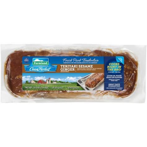 Farmland Teriyaki Ginger Pork Tenderloin 1 2 Lb Kroger