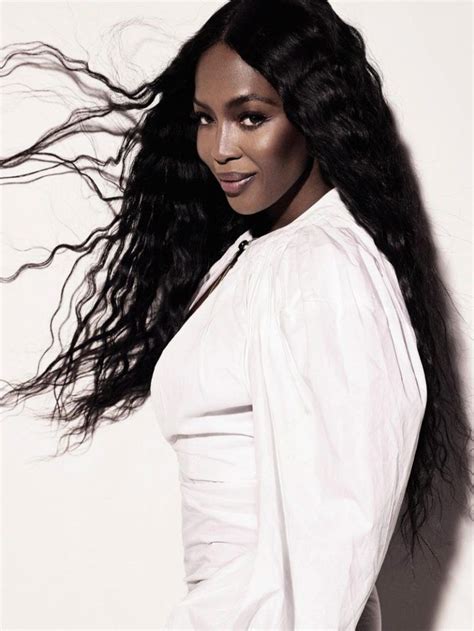 Naomi Campbell Turns Up The Glam Factor In Evening Standard Magazine