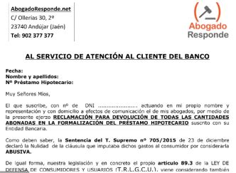 GUÍA LEGAL Como reclamar los Gastos de la Hipoteca Abogado Responde