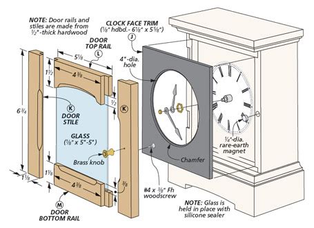 Classic Mantel Clock | Woodworking Project | Woodsmith Plans