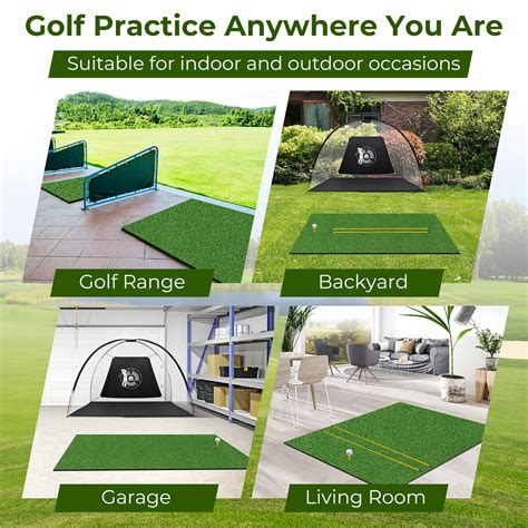 Golf Hitting Mat Artificial Turf Mat Indoor Outdoor Golf Practice Grass Mat Ebay