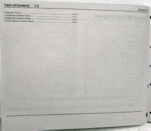 Ford Escape Electrical Wiring Diagrams Manual