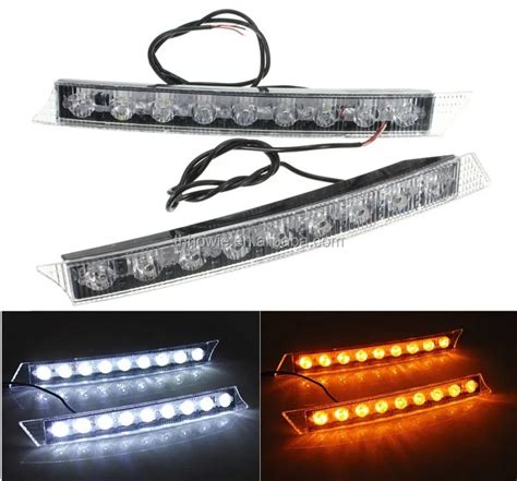 Car Led Daytime Running Lights Waterproof Universal Drl Day Light