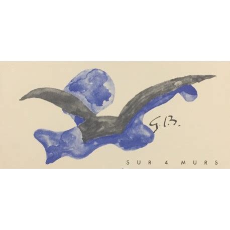 Oiseau Lithographie Par Georges Braque