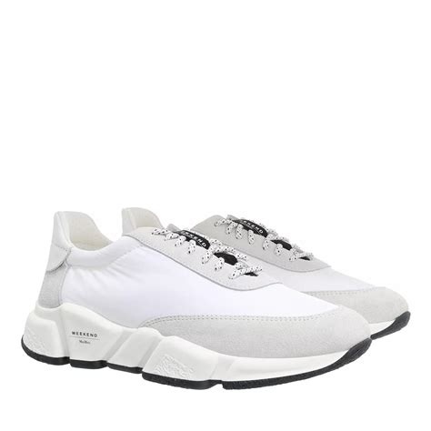 WEEKEND Max Mara Cignopv Weiss Low Top Sneaker