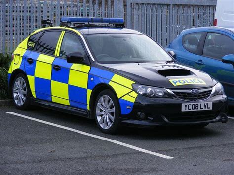 Subaru Wrx Sti Uk Police Car By Chris Bull Trading Paints