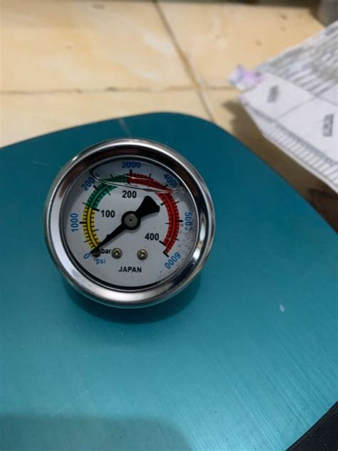 Manometer Besar 6000 Psi Untuk Pompa Pcp Scuba Dll Lazada Indonesia