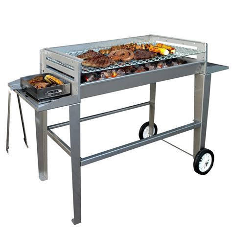 Technipunch Stainless Steel Mobile Braai Outdoor Warehouse