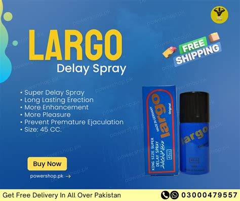 Largo Long Time Delay Spray For Men — 45 Ml By Delay Spray In