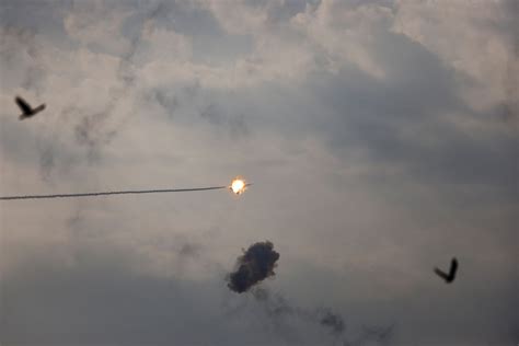 Under the Iron Dome: Israelis take cover as rockets fall - October 11 ...