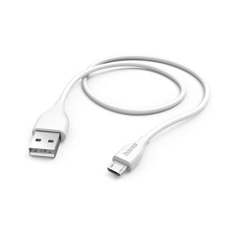 HAMA Kabel Za Punjenje USB A Micro USB 1 5 M Bijeli EMundia Hr