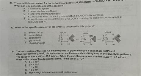 The Equilibrium Constant For The Ionization Of Acetic