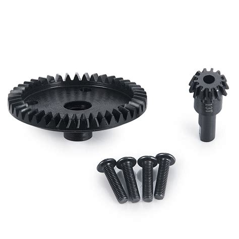 43 13T Steel Bevel Helical Gearbox Differential Gear For 1 8 RC ARRMA