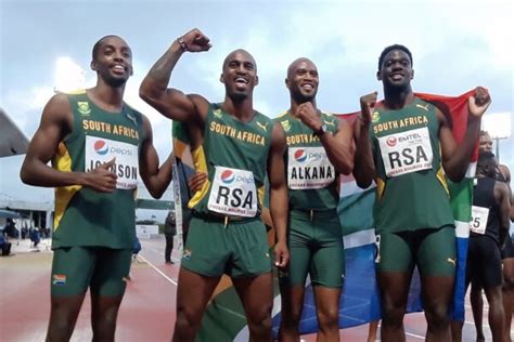 Bruintjies Not Happy After Men S 4x100m Relay Team Settle For Silver At