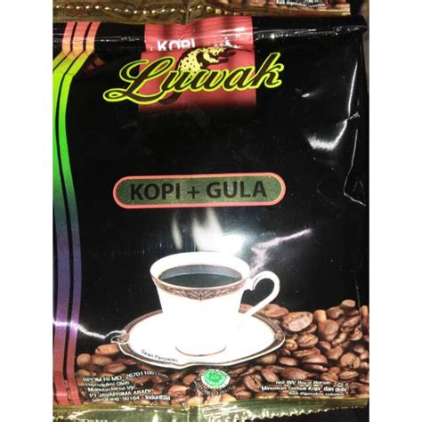 Jual Kopi Luwak Hitam Renteng Shopee Indonesia