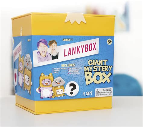 LankyBox Giant Mystery Box: Wearable Boxy Case, Mystery Figures, One 6 ...