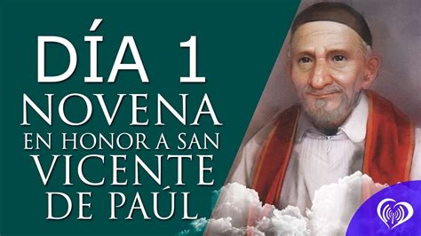 Novena a San Vicente de Paúl Día 1 18 de septiembre YouTube