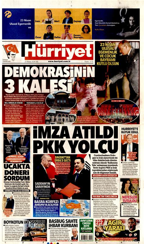 H Rriyet Gazetesi H Rriyet Man Et Oku Haberler Nisan