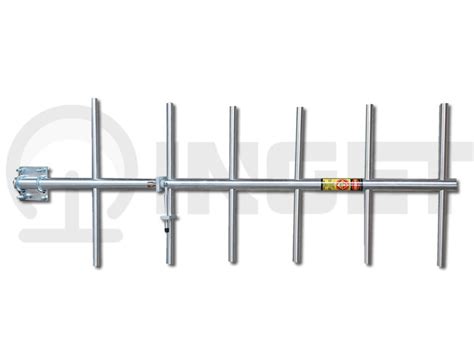 Antena Direccional Tipo Yagui De 6 Elementos 300 MHz Inget Co