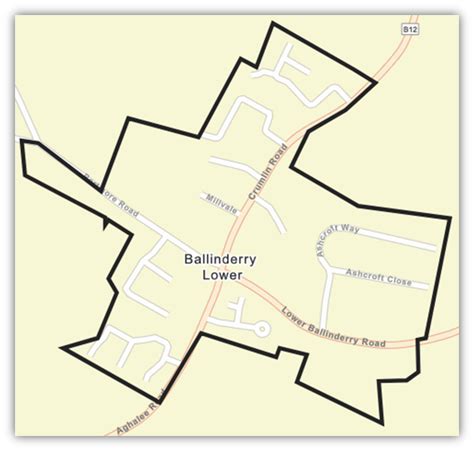 Small Settlements Boundary Maps Uk