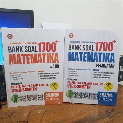 Jual PAKET 1700 PLUS BANK SOAL MATEMATIKA WAJIB DAN PEMINATAN SMA MA