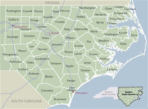 Nc County Map With Zip Codes