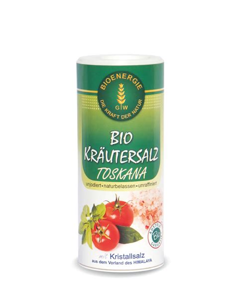 Bio Kräutersalz Toskana mit Kristallsalz 170 g Kräutersalze kbA